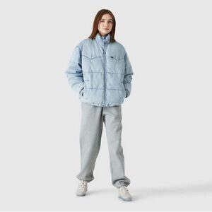 Levis delim  Blue Puffer Jacket - medium